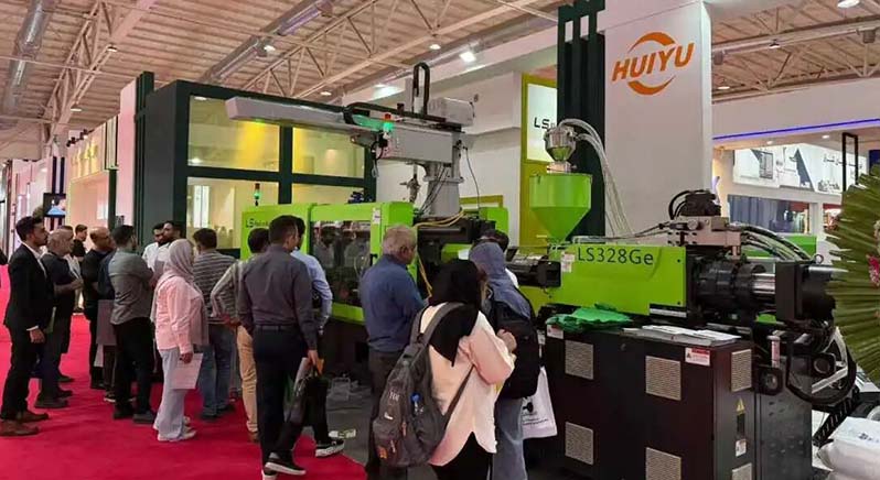 展会动态丨力松5G系列注塑机惊艳亮相Iran Plast 2025，引领食品包装行业新趋势