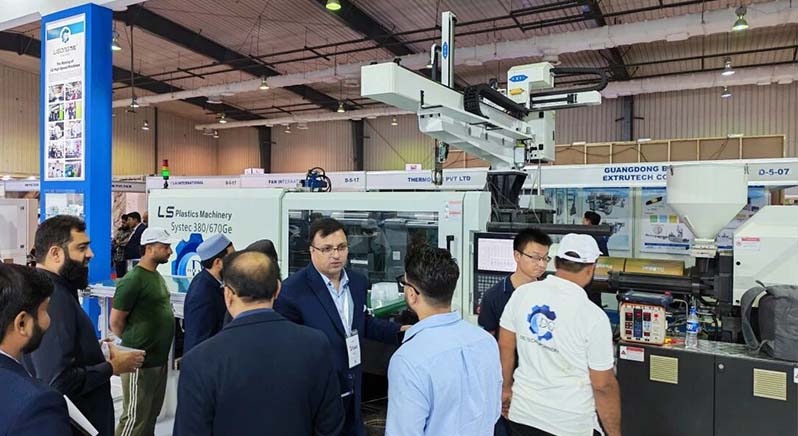 展会动态丨力松智能注塑装备闪耀卡拉奇，卓越效能助推巴基斯坦包装产业升级