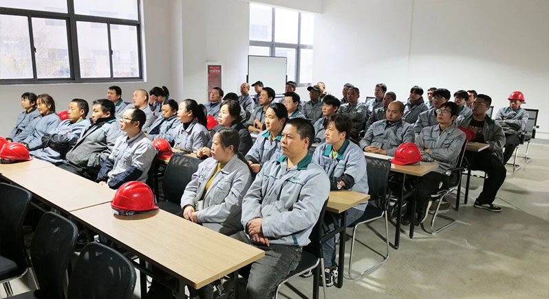 力松组织开展车间安全生产专题培训